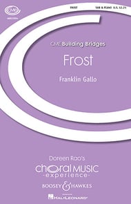 cover Frost SAB choral sheet music cover